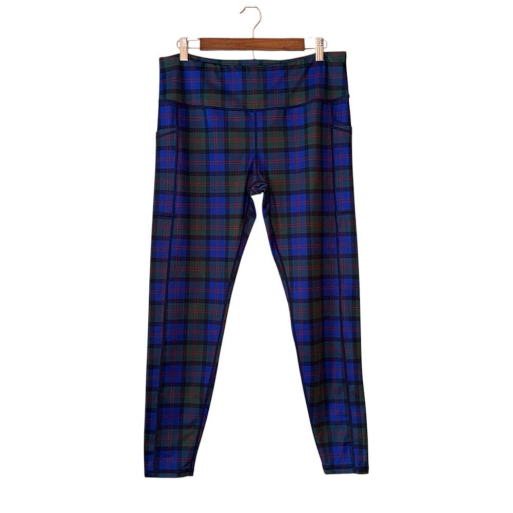 CONSTANTLY VARIED GEAR Leggings Polar Plaid Tartan XXL